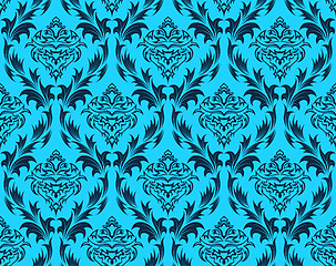 Image showing seamless damask pattern