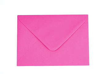 Image showing Pink envelope