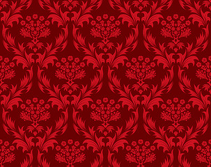 Image showing seamless damask pattern