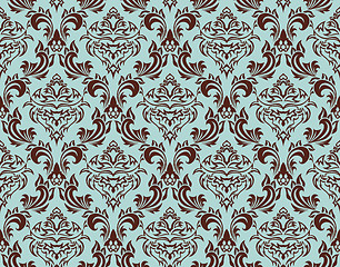 Image showing seamless damask pattern