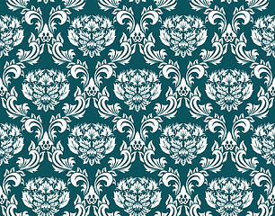 Image showing seamless damask pattern