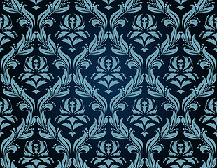 Image showing seamless damask pattern