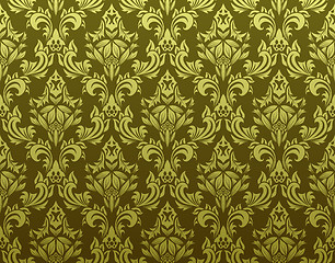 Image showing seamless damask pattern