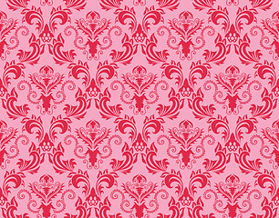 Image showing seamless damask pattern