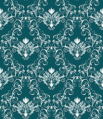 Image showing seamless damask pattern