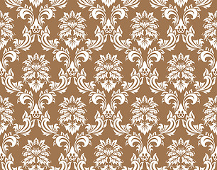 Image showing seamless damask pattern