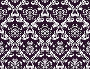 Image showing seamless damask pattern