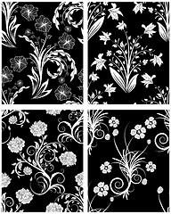 Image showing seamless floral pattern