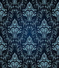 Image showing seamless damask pattern