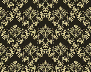 Image showing seamless damask pattern