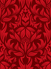 Image showing seamless damask pattern