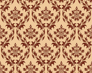 Image showing seamless damask pattern