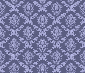 Image showing seamless damask pattern