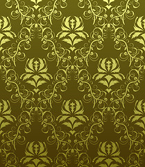 Image showing seamless damask pattern