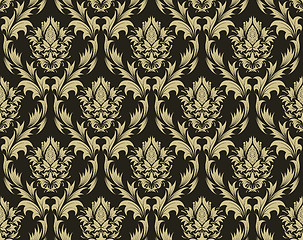 Image showing seamless damask pattern