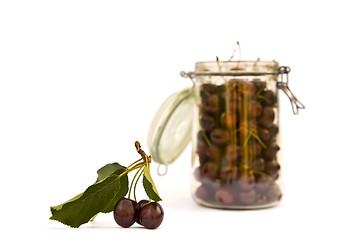 Image showing Cherry jar