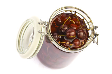 Image showing Cherry jar