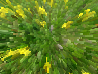 Image showing Yellow and green background