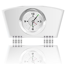 Image showing Modern glass clocks