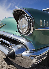 Image showing Old Chevy headlight detail