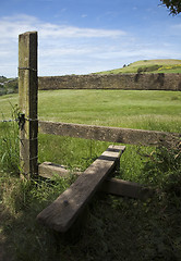 Image showing Wooden stile