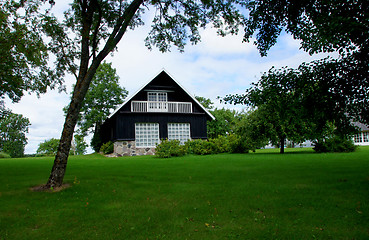 Image showing The wooden house