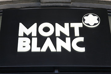 Image showing Montblanc logo