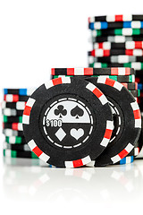 Image showing gambling chips