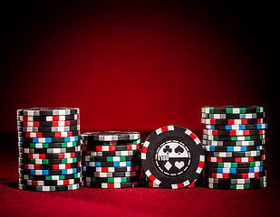 Image showing gambling chips