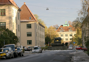 Image showing Street of Oslo.