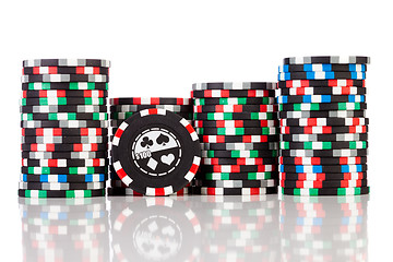 Image showing gambling chips