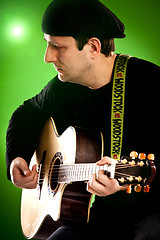 Image showing man with a guitar