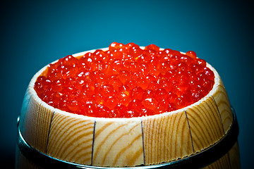 Image showing red caviar