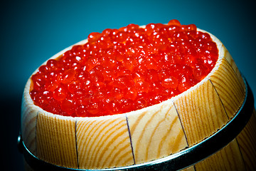 Image showing red caviar