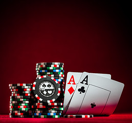Image showing Two Aces