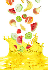 Image showing fruit juice