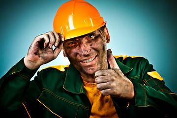 Image showing portrait oil industry worker