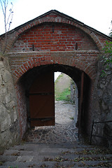 Image showing Entrance in old stone  # 02