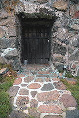 Image showing Entrance in old stone # 03