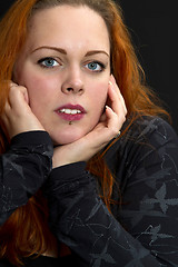 Image showing Red haired girl