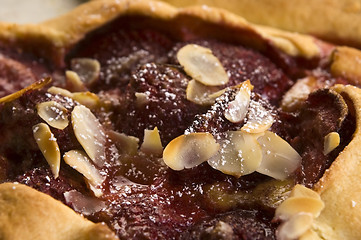 Image showing Homemade tart with berry fruits