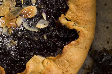 Image showing Homemade tart with berry fruits