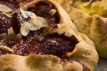 Image showing Homemade tart with berry fruits