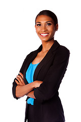 Image showing Happy smiling business woman