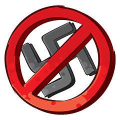 Image showing No nazi symbol