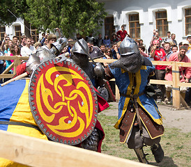 Image showing Knight battle