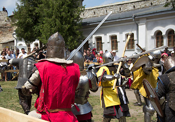 Image showing Knight battle