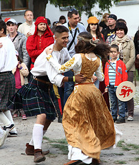 Image showing Scotish dance