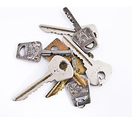 Image showing Keys isolated