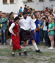 Image showing Scotish dance